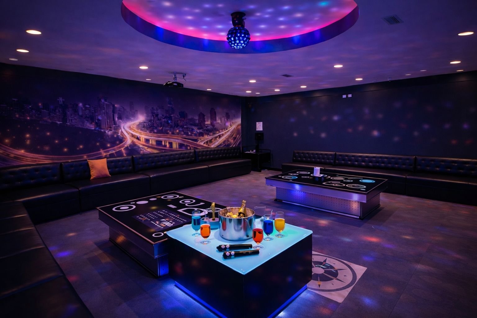 The VIP room at iRock